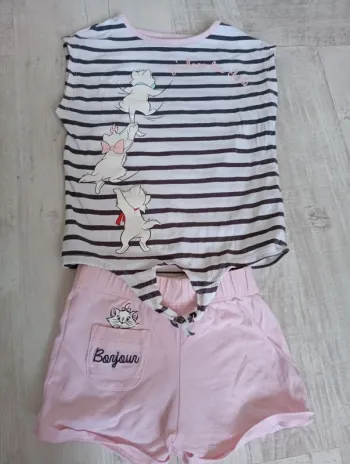 Pyjama deux pièces marie les Aristochats Disney 3 ans