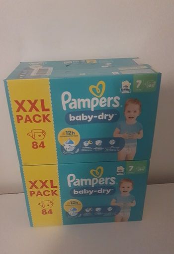 Couche pampers taille 7