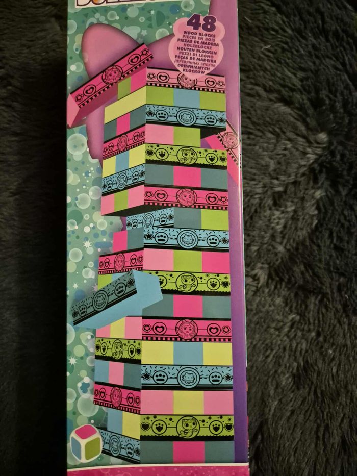 Gabby's Dollhouse - Jeu d'adresse Spin Master Games Tour Jenga Gabby et la Maison Magique - photo numéro 2