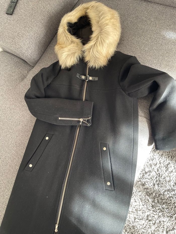 Manteau noir mango - photo numéro 6