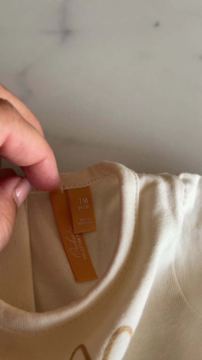 Robe avec tulle bébé fille - photo numéro 4