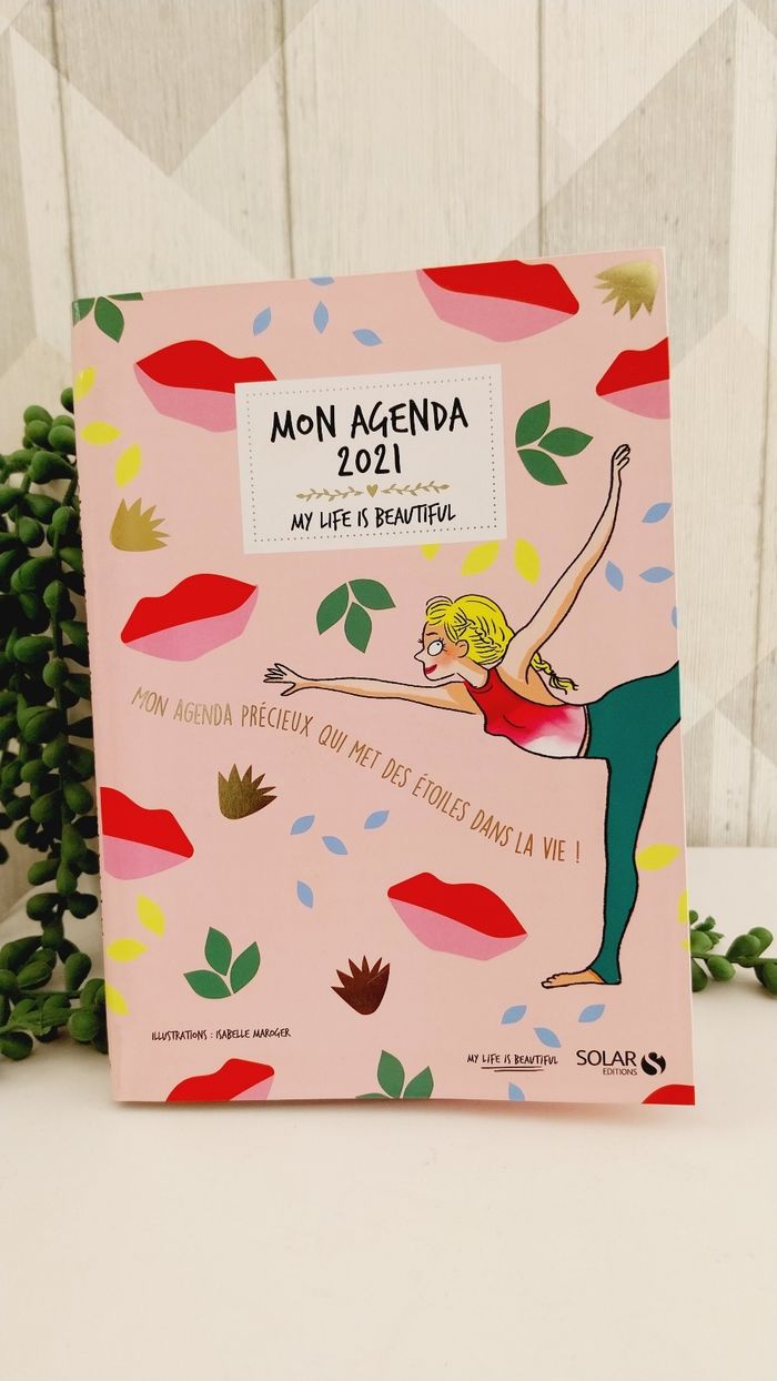 Agenda adulte " My life is beautiful " NEUF