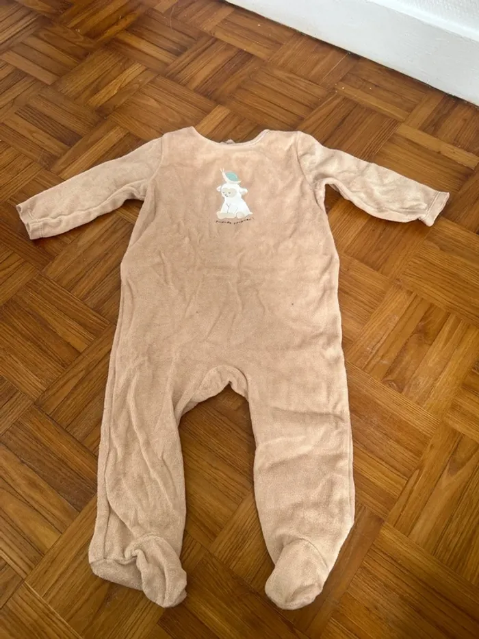 Pyjama hiver inextenso 9 mois ( 72 cm)