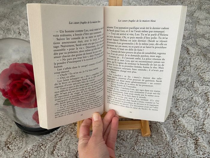 Livre les cœurs fragiles de la maison bleue - photo numéro 4