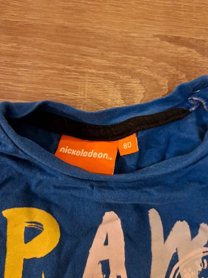 T-shirt Pat Patrouille bleu 12 mois - 80 cm - photo numéro 3