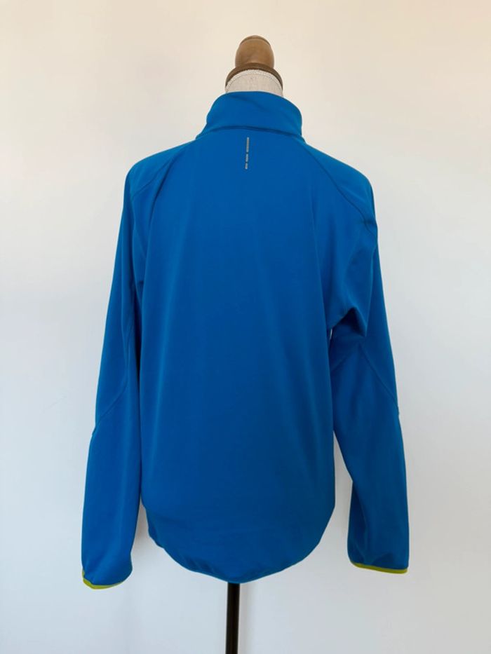 T-shirt polaire haut pull sport technique running salomon manches L sweat vest veste jacket m’en man - photo numéro 2