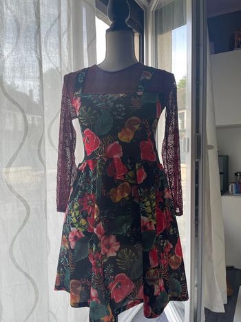Robe manche longue taille 14 ans