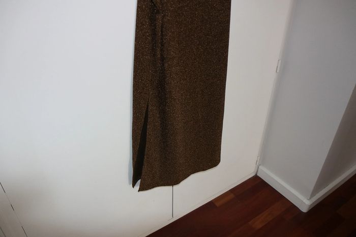 H&M - Robe marron foncé scintillant - photo numéro 7