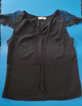 Haut noir sexy Taille unique