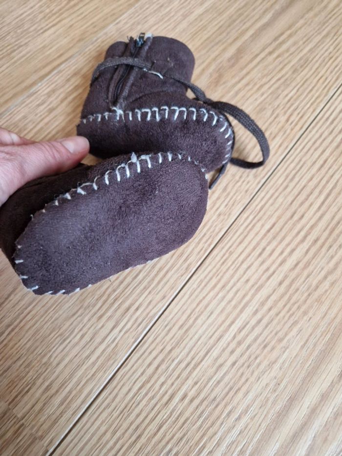 Bottes bébé fourrées - 3 mois - photo numéro 2