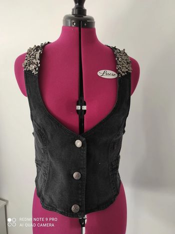 Gilet jeans Promod t40 neuf