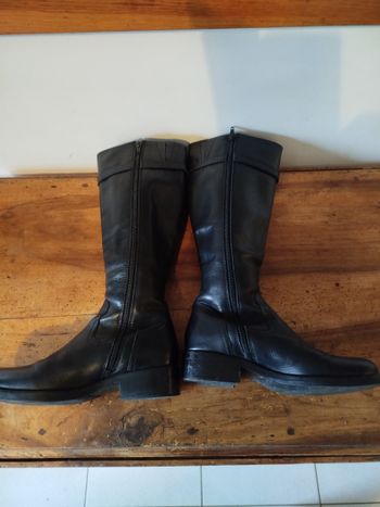 Bottes cuir