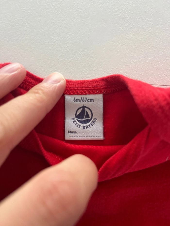 Body Petit bateau 6 mois - photo numéro 2