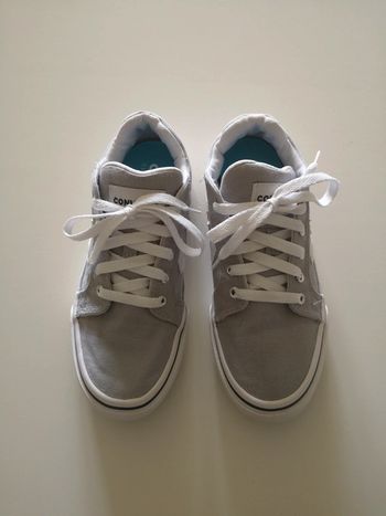 Converses toile grises 35,5