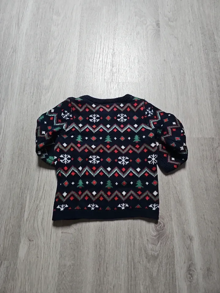 Ensemble pull/chemise/pantalon Noël - Sergent major - 24 mois/86 cm - photo numéro 4