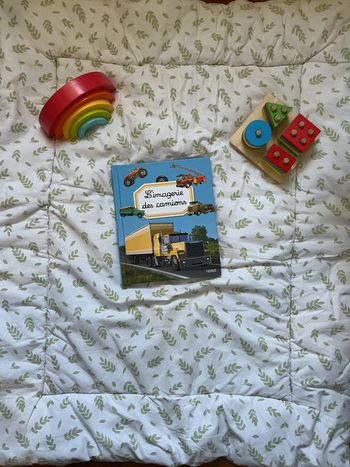 livre l'imagerie des camions éditions fleurus