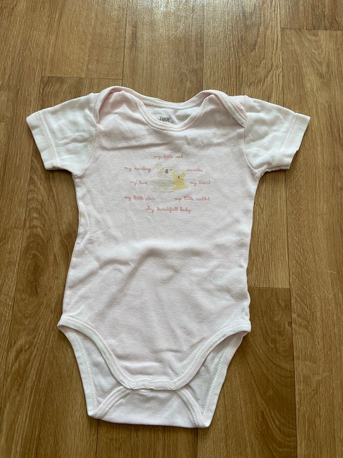 Lot de 2 bodies fille 6M - photo numéro 3