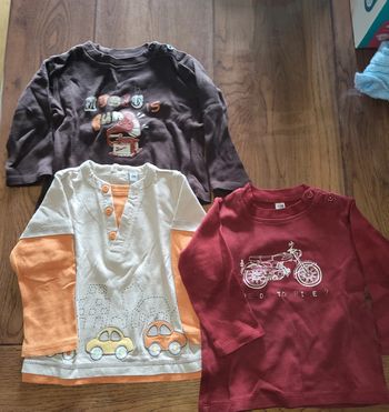 Tee-shirt manches longues 12 mois