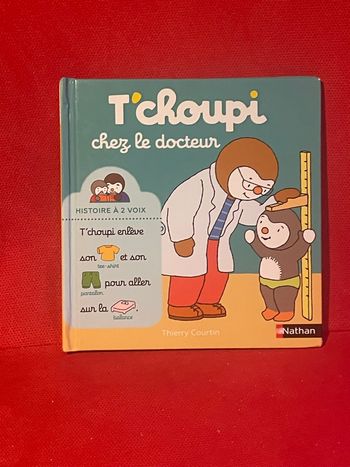 Livre Tchoupi chez le docteur