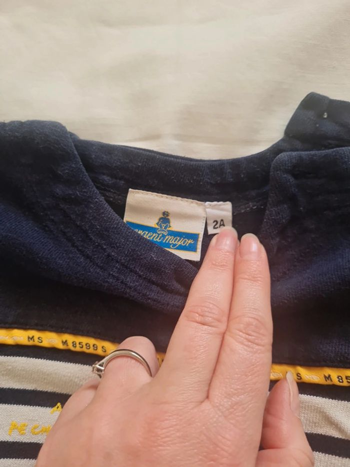 Sweat-shirt marin 2 ans Sergent Major - photo numéro 6