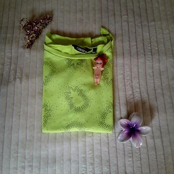 T-shirt ananas jaune fluo • 10 ans • Punkidz 