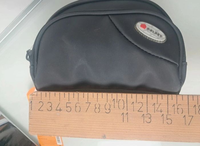 Delsey petite trousse de toilette noire neuve - photo numéro 10