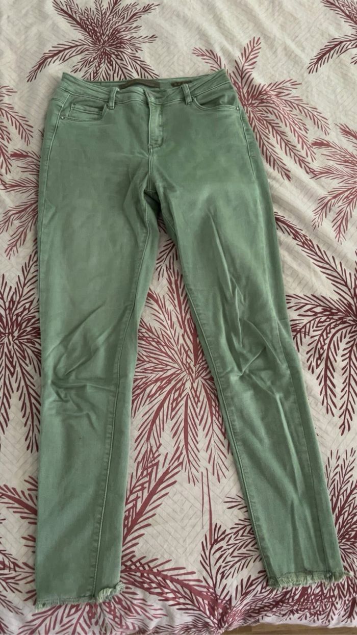 Jean kaki femme t 36