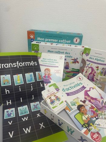 Mon coffret des Alphas + Mon coffret des Alphas transformés