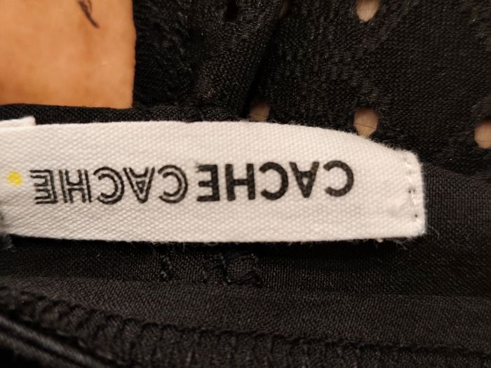 Robe chasuble cache cache noire 36 - photo numéro 7