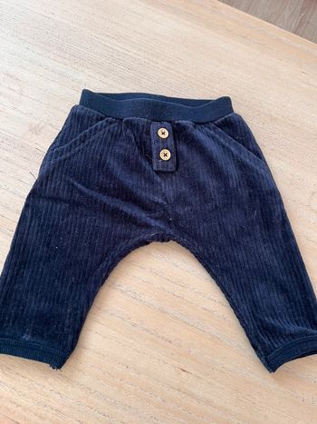 Pantalon velours bébé Bm