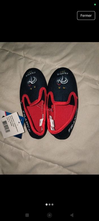 Chausson neuf avec étiquette