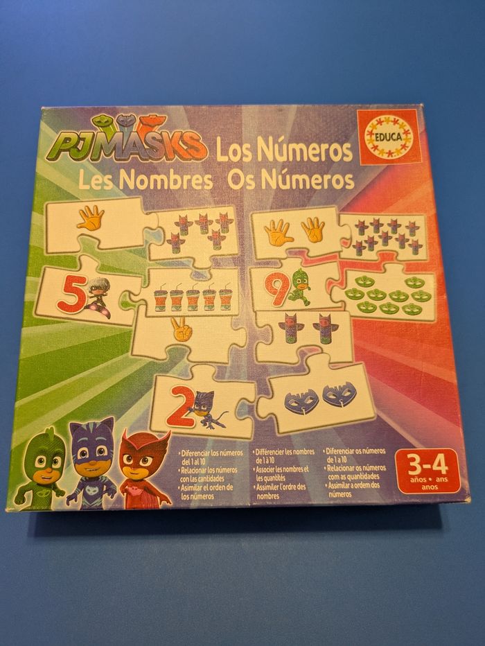 Jeu éducatif Pyjamasques  " les nombres " - photo numéro 2