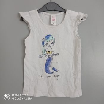 T-shirt sirène 2ans