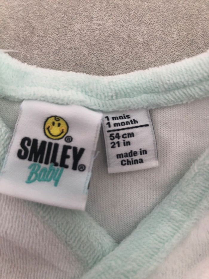 Pyjama bébé garçon smiley 1 mois - photo numéro 5