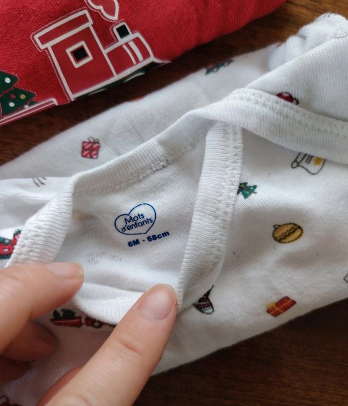 Lot bodies noel - photo numéro 3