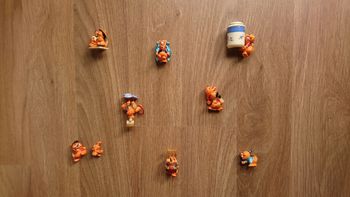 Figurines kinder castors "Castors chinois" (2000)