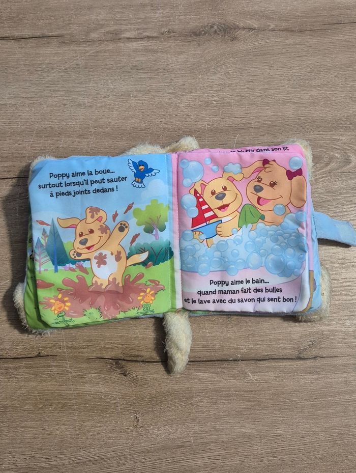 Livre en tissus vibrant Poppy aime - photo numéro 5