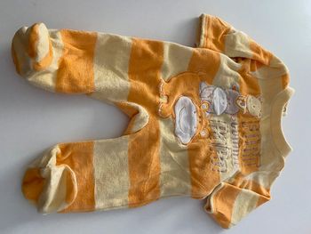 Lot de 2 pyjama velours naissance