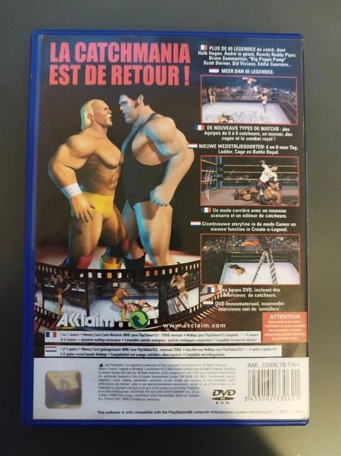 Legends of Wrestling 2 Playstation 2 - photo numéro 2