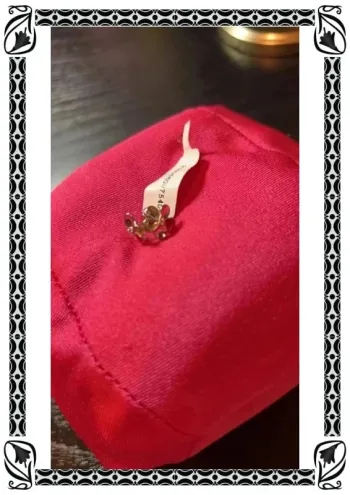 Boucle d’oreille fleur