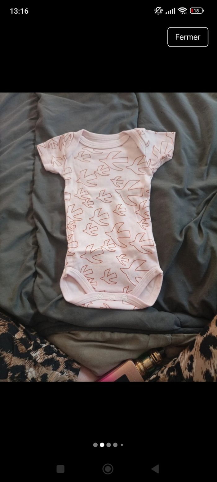 Lot bodies manche courte - photo numéro 2