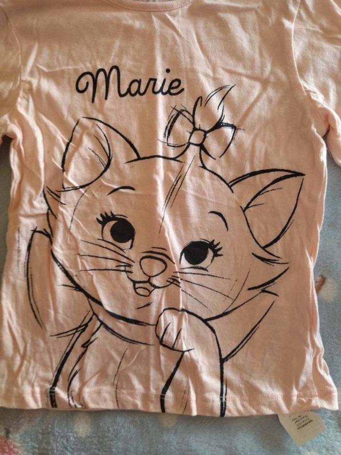 T-shirt disney Marie des Aristochats 36 mois - photo numéro 2