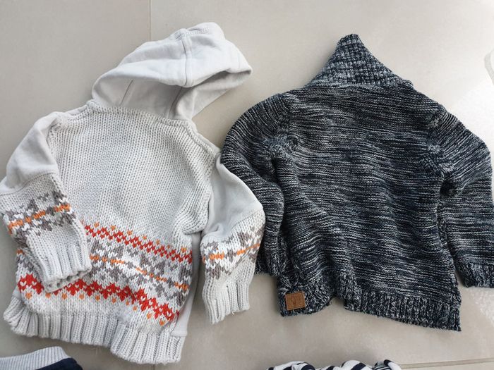 2 vestes kitchoun orchestra 1 an 12 mois et 9 mois - photo numéro 3