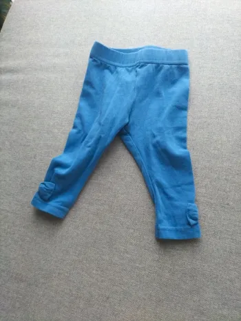 Legging bleu 6 mois