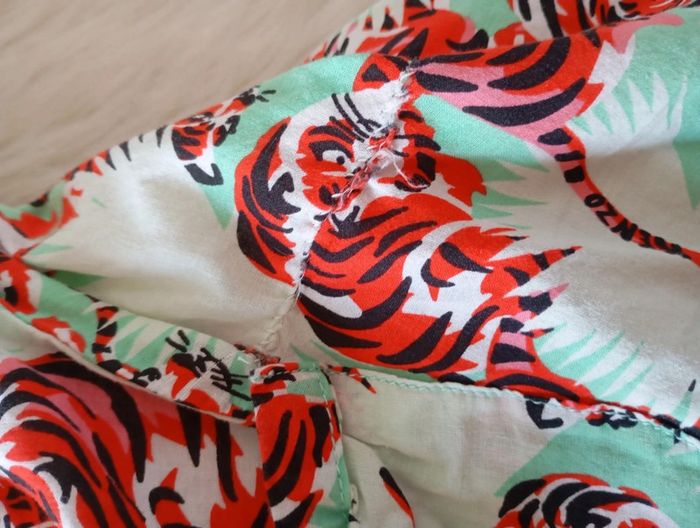 Kenzo 🐅 robe chic imprimé tigre 8 ans - photo numéro 7