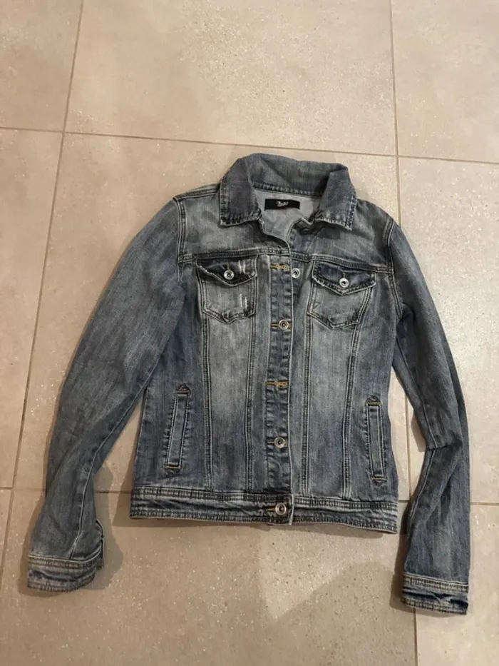 Veste en jean Toxik3, très bon état, taille S femme