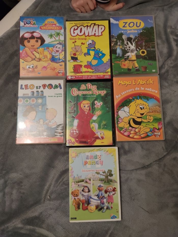 Lot de 7 DVD enfants