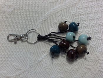 porte clés/bijoux de sac "grappe"