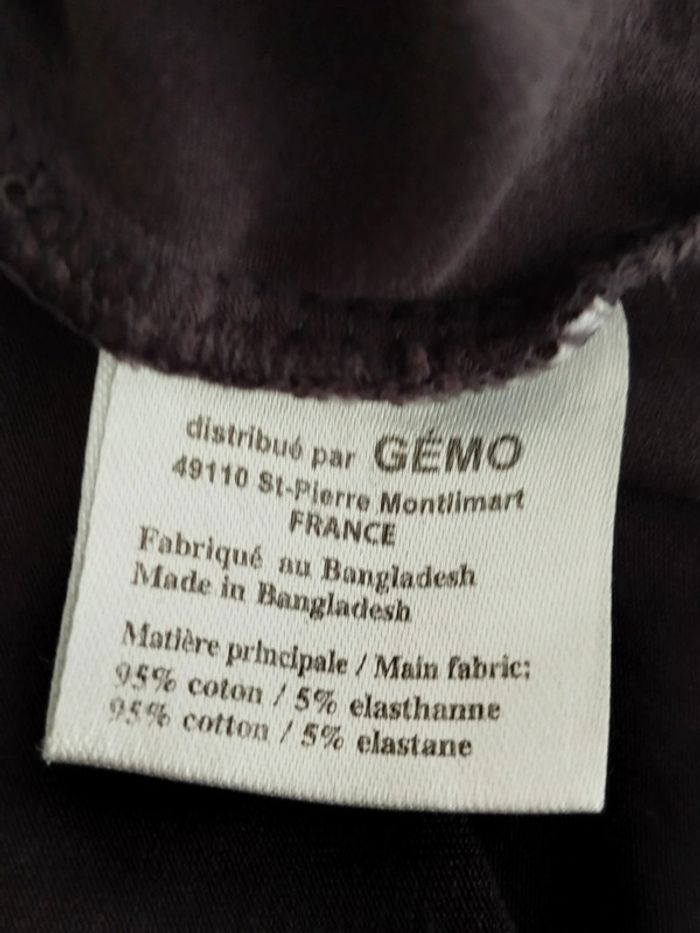 Pull à col roulé gris Gémo taille 8 ans - photo numéro 4