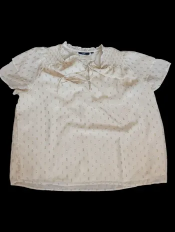 Blouse Crème Kiabi taille 48 en Be